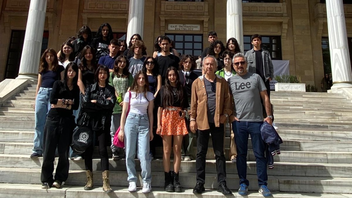 Itri GSL Öğrencileri Gazi Üniversite Resim-İş Bölümünü Ziyaret Etti